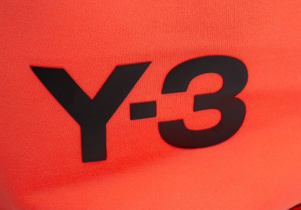 Y-3 Orange Neoprene Drawstring Backpack