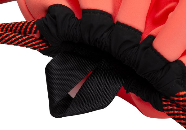 Y-3 Orange Neoprene Drawstring Backpack