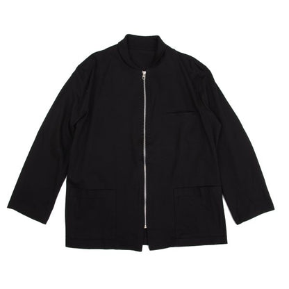 Y's for men Jersey Cotton Zip Blouson Black Size M