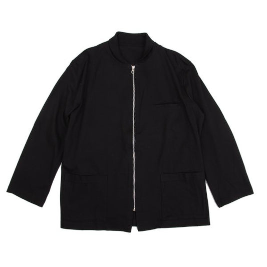 Y's for men Jersey Cotton Zip Blouson Black Size M
