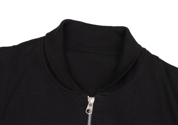 Y's for men Jersey Cotton Zip Blouson Black Size M