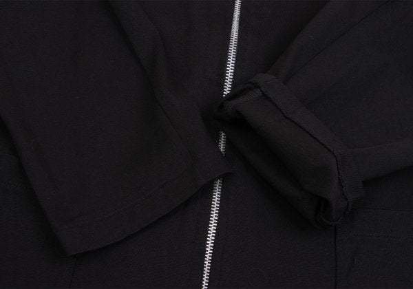 Y's for men Jersey Cotton Zip Blouson Black Size M