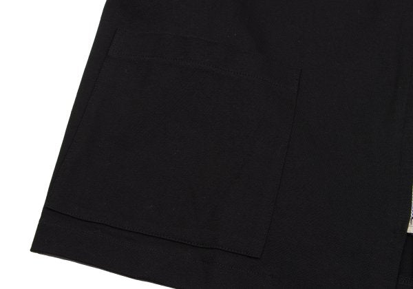 Y's for men Jersey Cotton Zip Blouson Black Size M