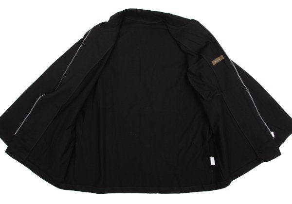 Y's for men Jersey Cotton Zip Blouson Black Size M