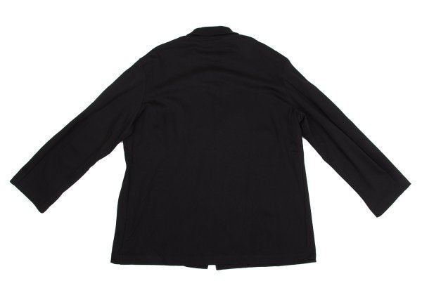 Y's for men Jersey Cotton Zip Blouson Black Size M