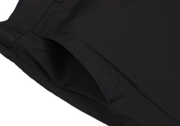 COMME des GARCONS HOMME PLUS Black Hem Cotton Pants Size L