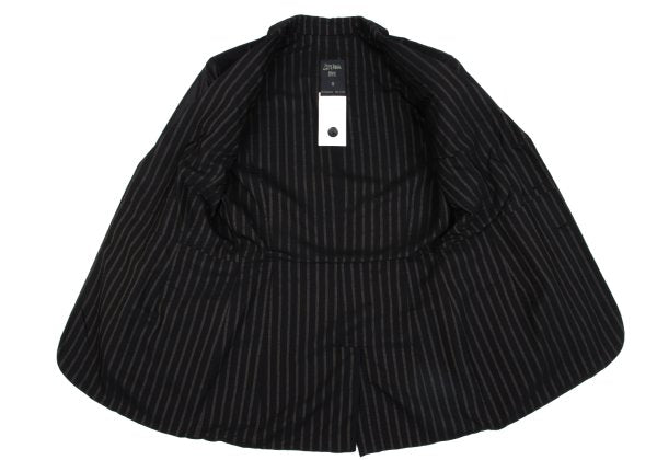 Jean Paul GAULTIER HOMME Stripe Inside Jacket Black Size 48