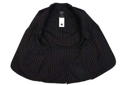 Jean Paul GAULTIER HOMME Stripe Inside Jacket Black Size 48