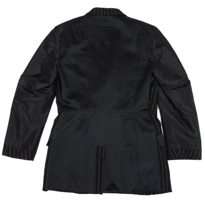 Jean Paul GAULTIER HOMME Stripe Inside Jacket Black Size 48