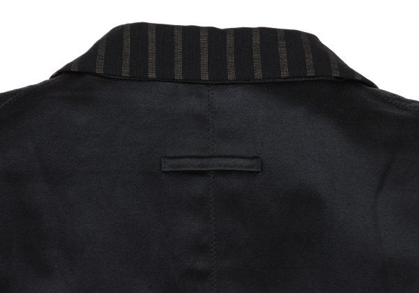Jean Paul GAULTIER HOMME Stripe Inside Jacket Black Size 48