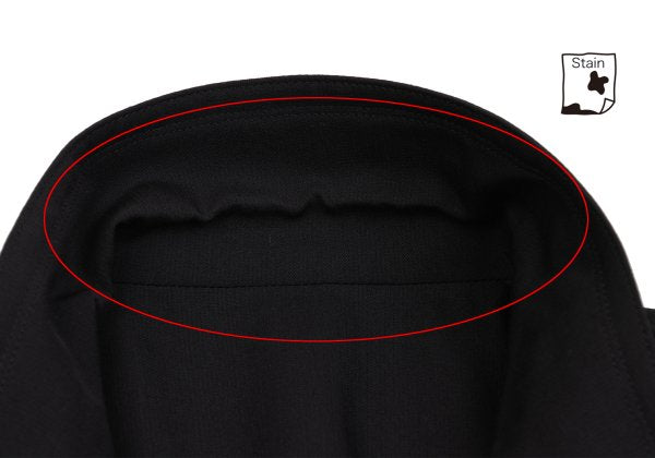 Jean Paul GAULTIER HOMME Wool Zip Jacket Black Size 48