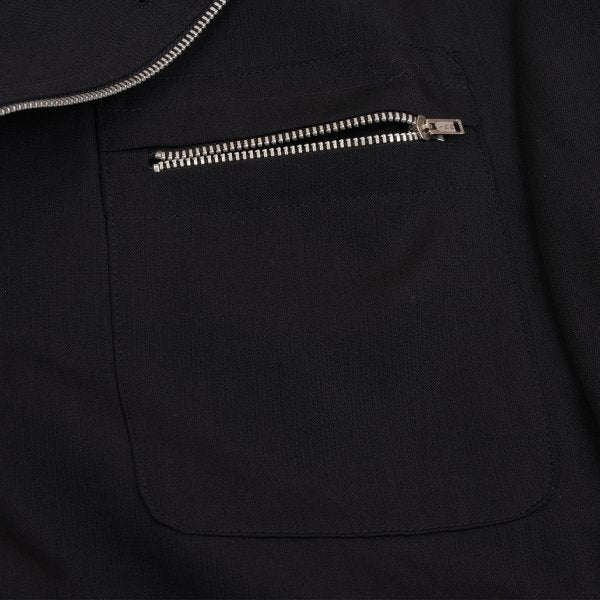 Jean Paul GAULTIER HOMME Wool Zip Jacket Black Size 48