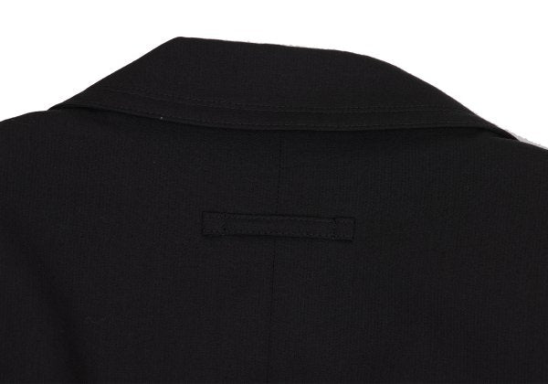 Jean Paul GAULTIER HOMME Wool Zip Jacket Black Size 48