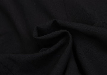 Jean Paul GAULTIER HOMME Wool Zip Jacket Black Size 48