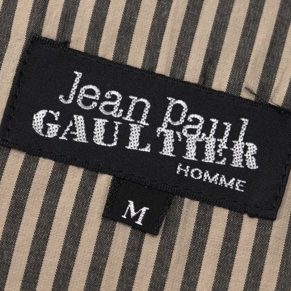 Jean Paul GAULTIER HOMME Sheer Layered Jacket Black Size M