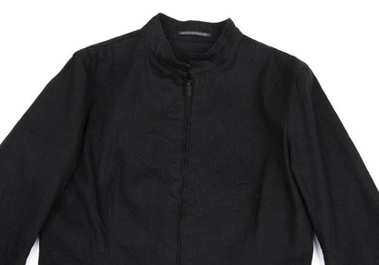 Yohji Yamamoto FEMME 22AW Raw Hem Denim Jacket Black Size 2