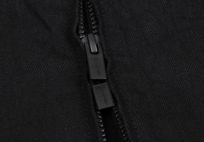 Yohji Yamamoto FEMME 22AW Raw Hem Denim Jacket Black Size 2