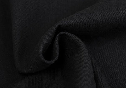 Yohji Yamamoto FEMME 22AW Raw Hem Denim Jacket Black Size 2