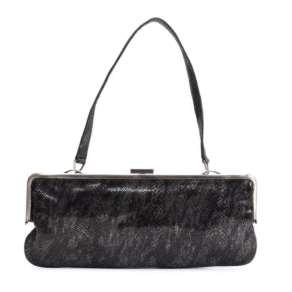 JEAN COLONNA Snake Pattern Shoulder Bag
