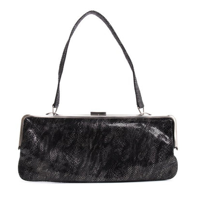 JEAN COLONNA Snake Pattern Shoulder Bag
