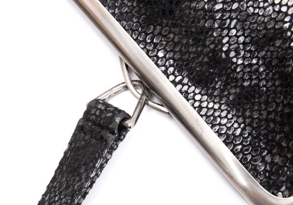 JEAN COLONNA Snake Pattern Shoulder Bag