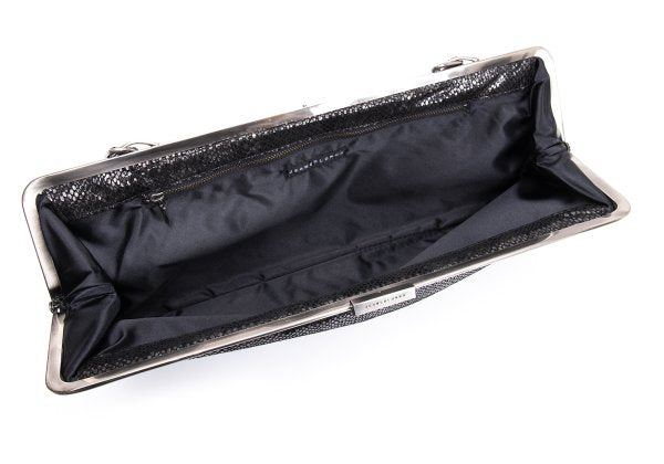 JEAN COLONNA Snake Pattern Shoulder Bag
