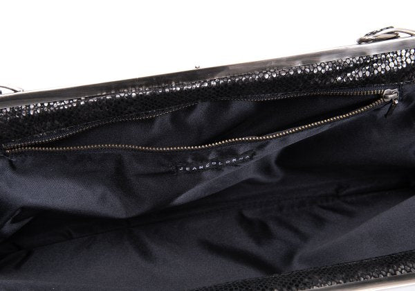 JEAN COLONNA Snake Pattern Shoulder Bag