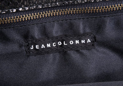 JEAN COLONNA Snake Pattern Shoulder Bag