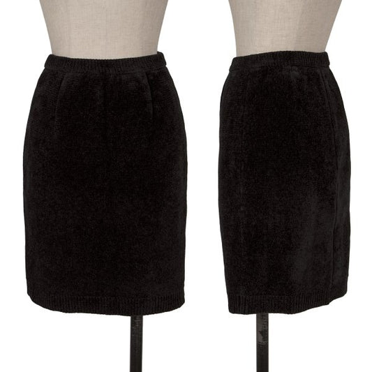 Thierry Mugler Trapezoid Knit Skirt Size 63-90