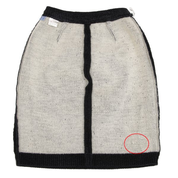 Thierry Mugler Trapezoid Knit Skirt Size 63-90