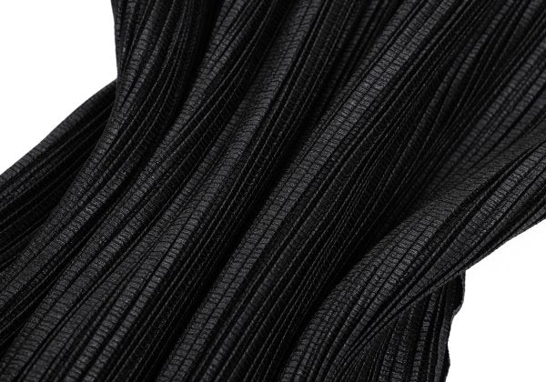 ISSEY MIYAKE FETE Pleated Hem Cut Design Skirt Black Size 3