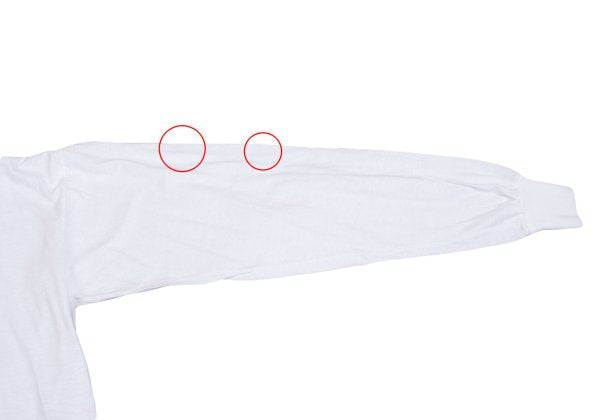 Yohji Yamamoto U.S.A. Cotton Logo Print T-Shirt White Size M