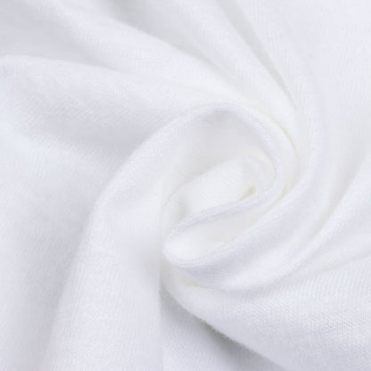 Yohji Yamamoto U.S.A. Cotton Logo Print T-Shirt White Size M
