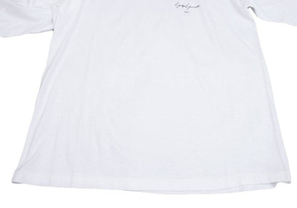 Yohji Yamamoto U.S.A. Logo Print Long T-Shirt White Size M