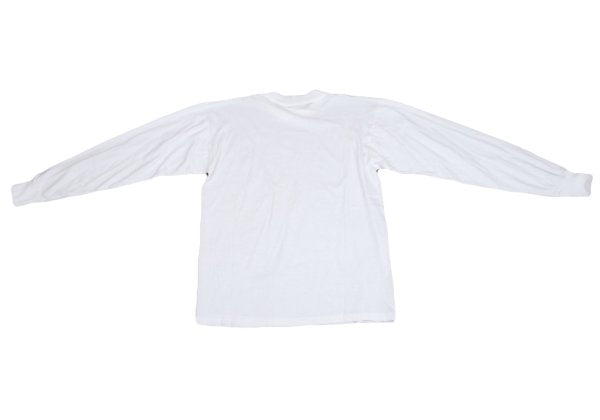 Yohji Yamamoto U.S.A. Logo Print Long T-Shirt White Size M