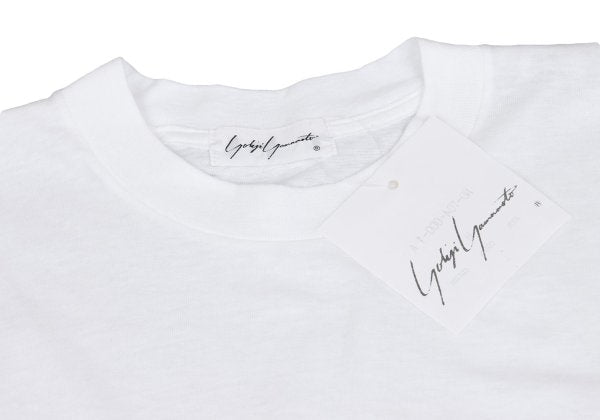 Yohji Yamamoto U.S.A. Logo Print Long T-Shirt White Size M