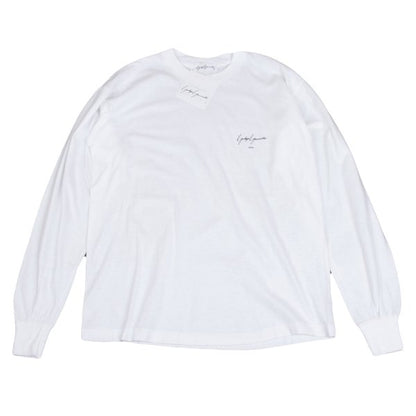 Yohji Yamamoto U.S.A. Logo Print Long T-Shirt White Size M