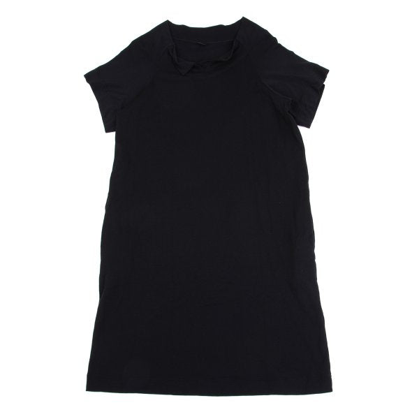Y's Cotton Rayon Raglan Dress Black Size 2