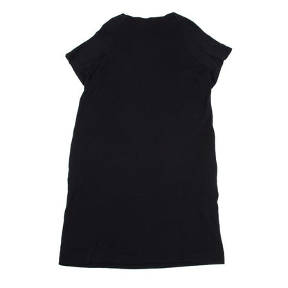 Y's Cotton Rayon Raglan Dress Black Size 2