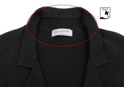 Yohji Yamamoto POUR HOMME Black 3-Button Jacket Size 3