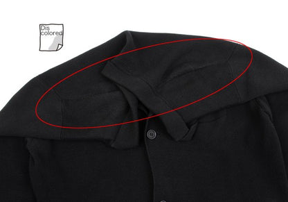 Yohji Yamamoto POUR HOMME Black 3-Button Jacket Size 3
