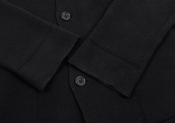 Yohji Yamamoto POUR HOMME Black 3-Button Jacket Size 3