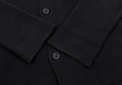 Yohji Yamamoto POUR HOMME Black 3-Button Jacket Size 3