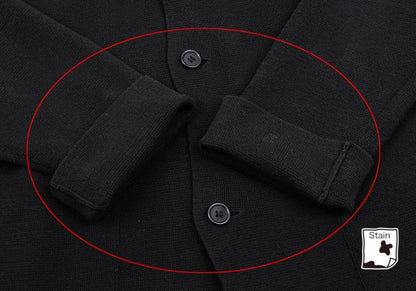 Yohji Yamamoto POUR HOMME Black 3-Button Jacket Size 3