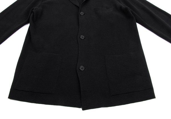 Yohji Yamamoto POUR HOMME Black 3-Button Jacket Size 3