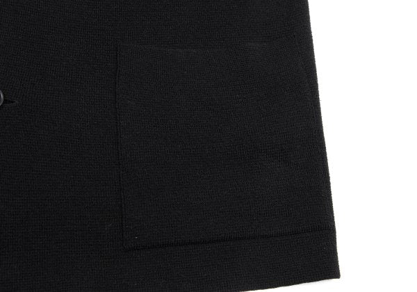 Yohji Yamamoto POUR HOMME Black 3-Button Jacket Size 3