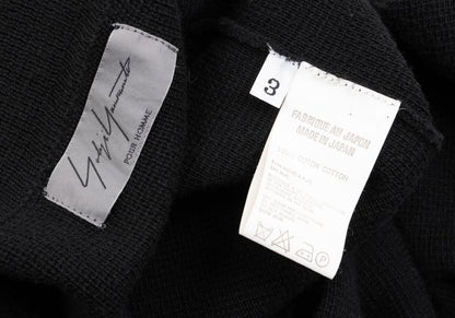 Yohji Yamamoto POUR HOMME Black 3-Button Jacket Size 3