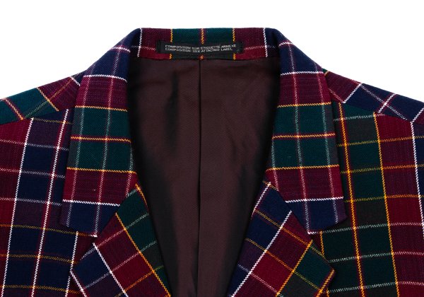 Yohji Yamamoto POUR HOMME Wool Blend Jacket Multi Size L
