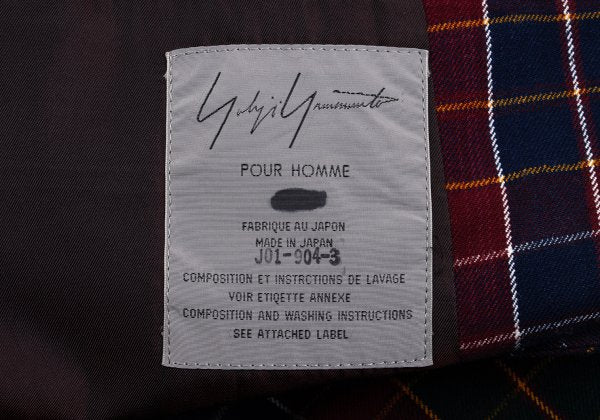 Yohji Yamamoto POUR HOMME Wool Blend Jacket Multi Size L