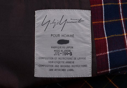 Yohji Yamamoto POUR HOMME Wool Blend Jacket Multi Size L